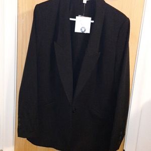 black blazer oversized fit